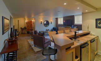 Rec Room and Bar - Country homes for sale and luxury real estate including horse farms and property in the Caledon and King City areas near Toronto